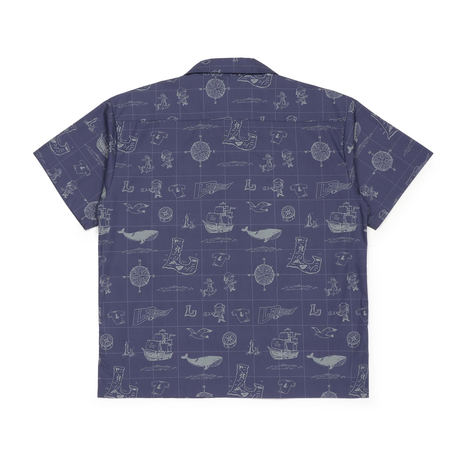 LAUNDRY JOURNEY 開襟BIGシャツ