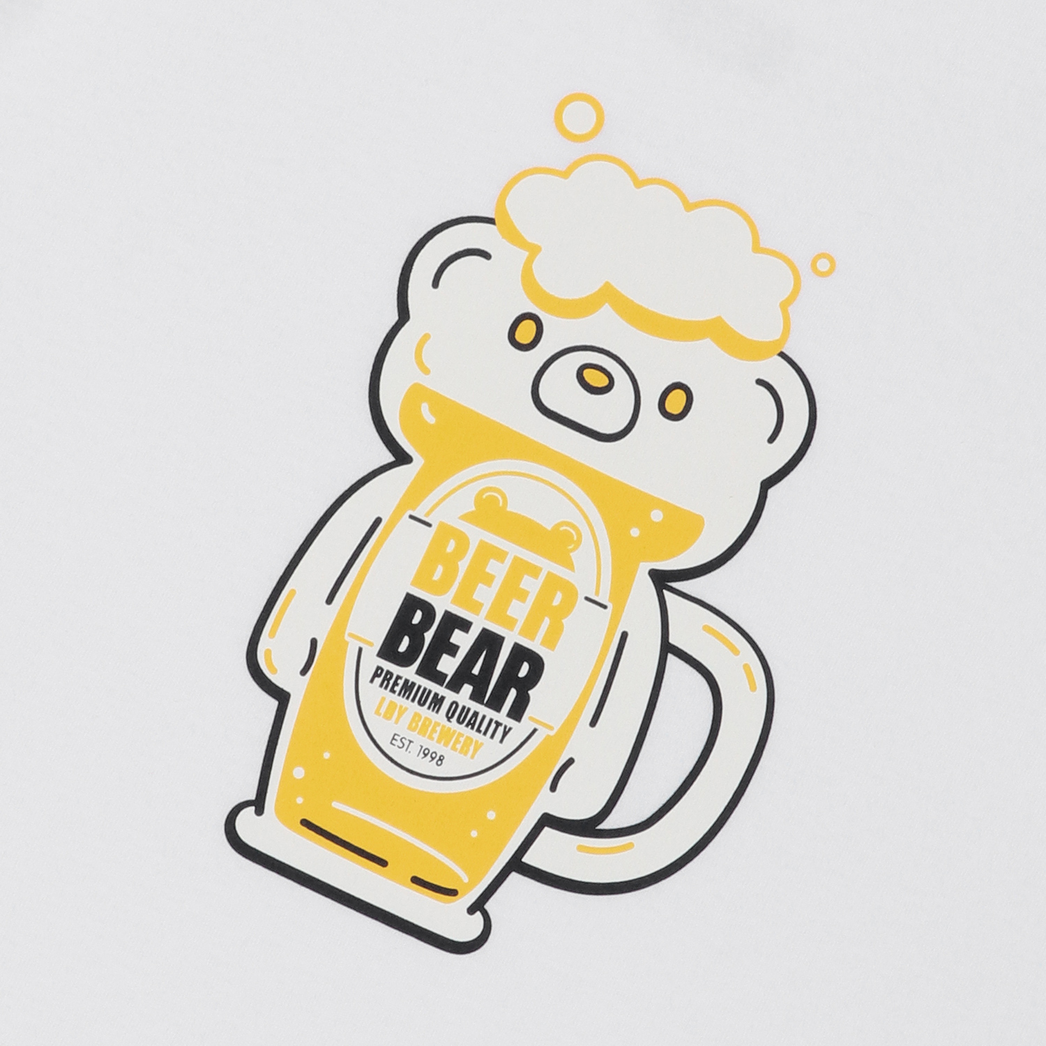 BEER BEARジョッキ Tシャツ