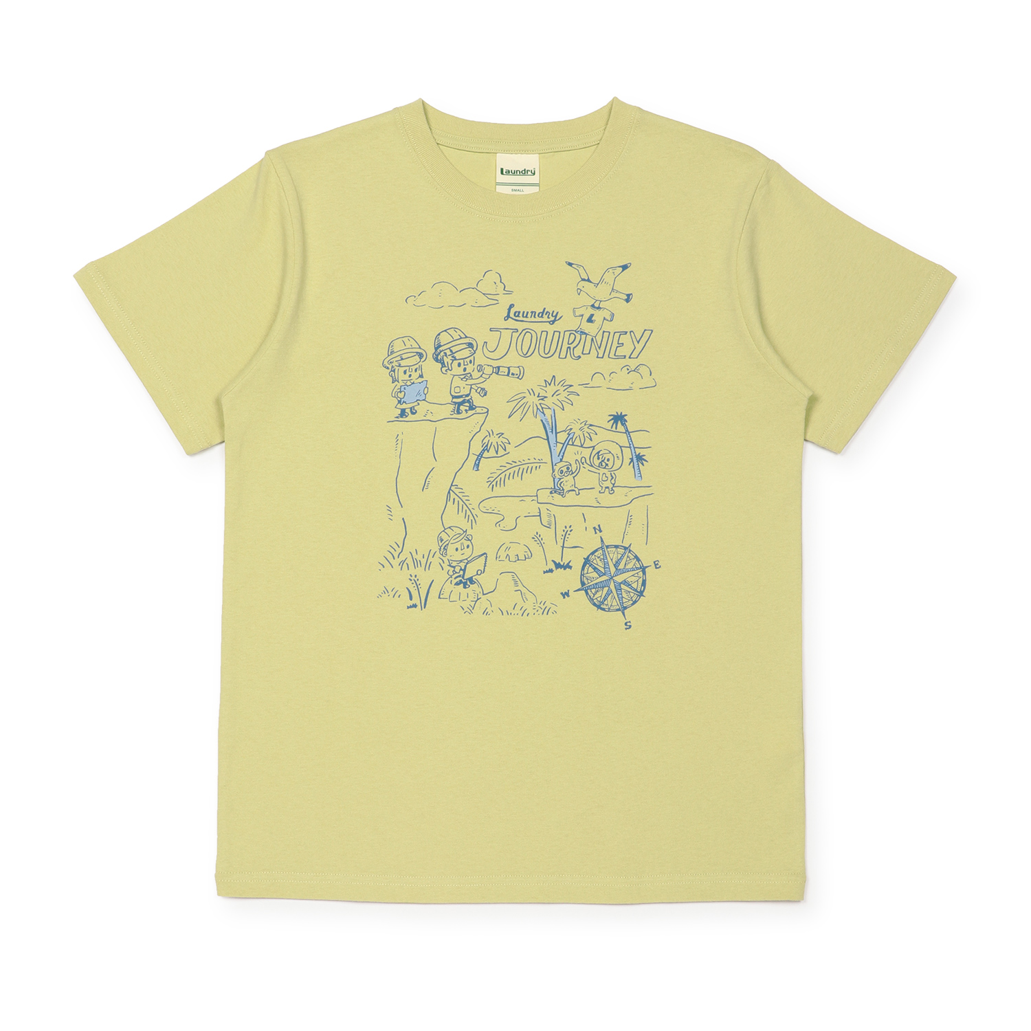 LAUNDRY JOURNEY DISCOVERY キャラTシャツ