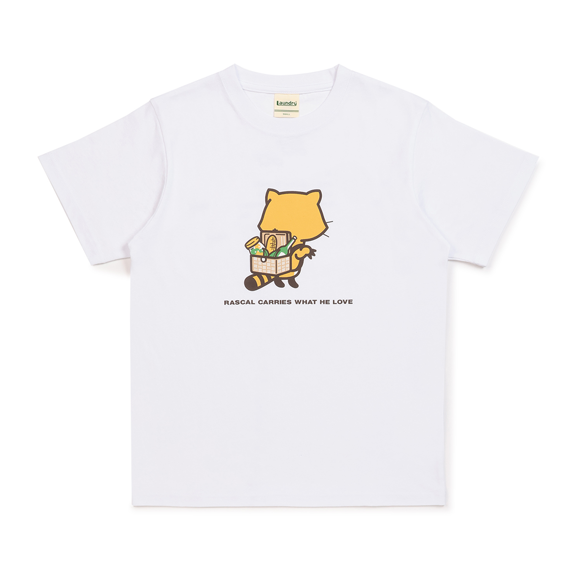 Laundry×RASCAL WHAT RASCAL LOVES Tシャツ