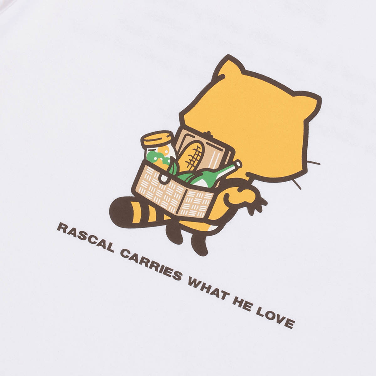 Laundry×RASCAL WHAT RASCAL LOVES Tシャツ