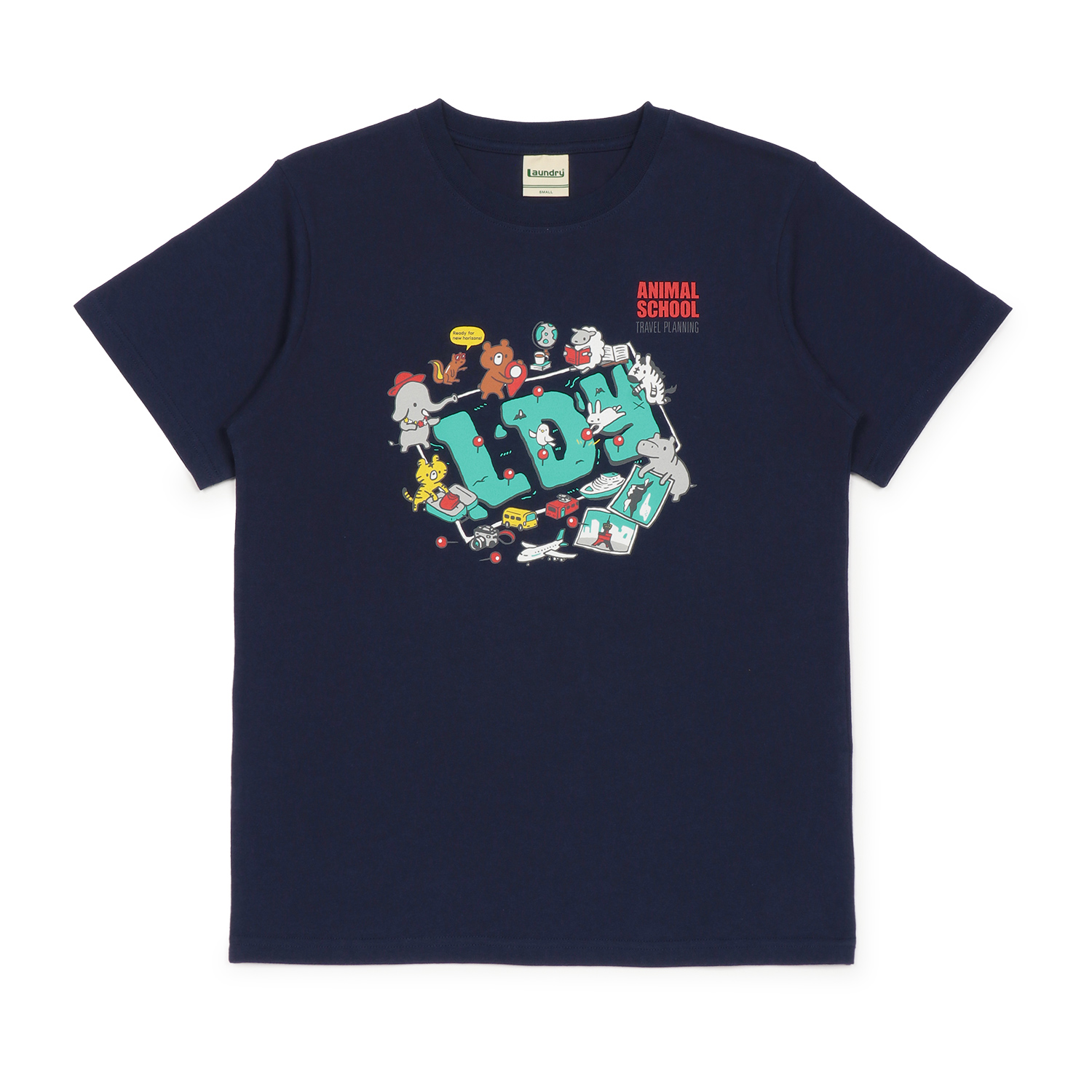 ANIMAL SCHOOL TRAVEL PLANNING Tシャツ