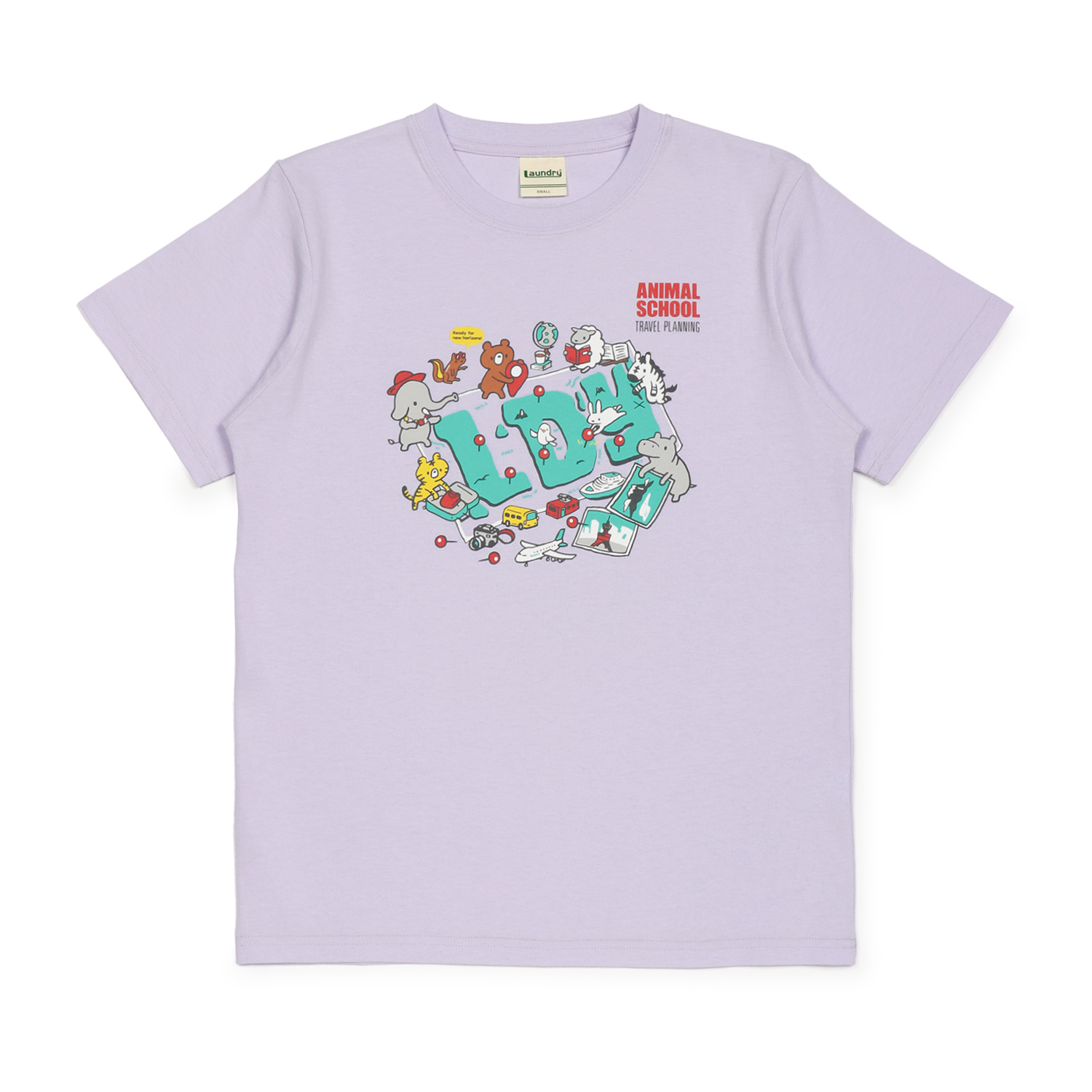 ANIMAL SCHOOL TRAVEL PLANNING Tシャツ
