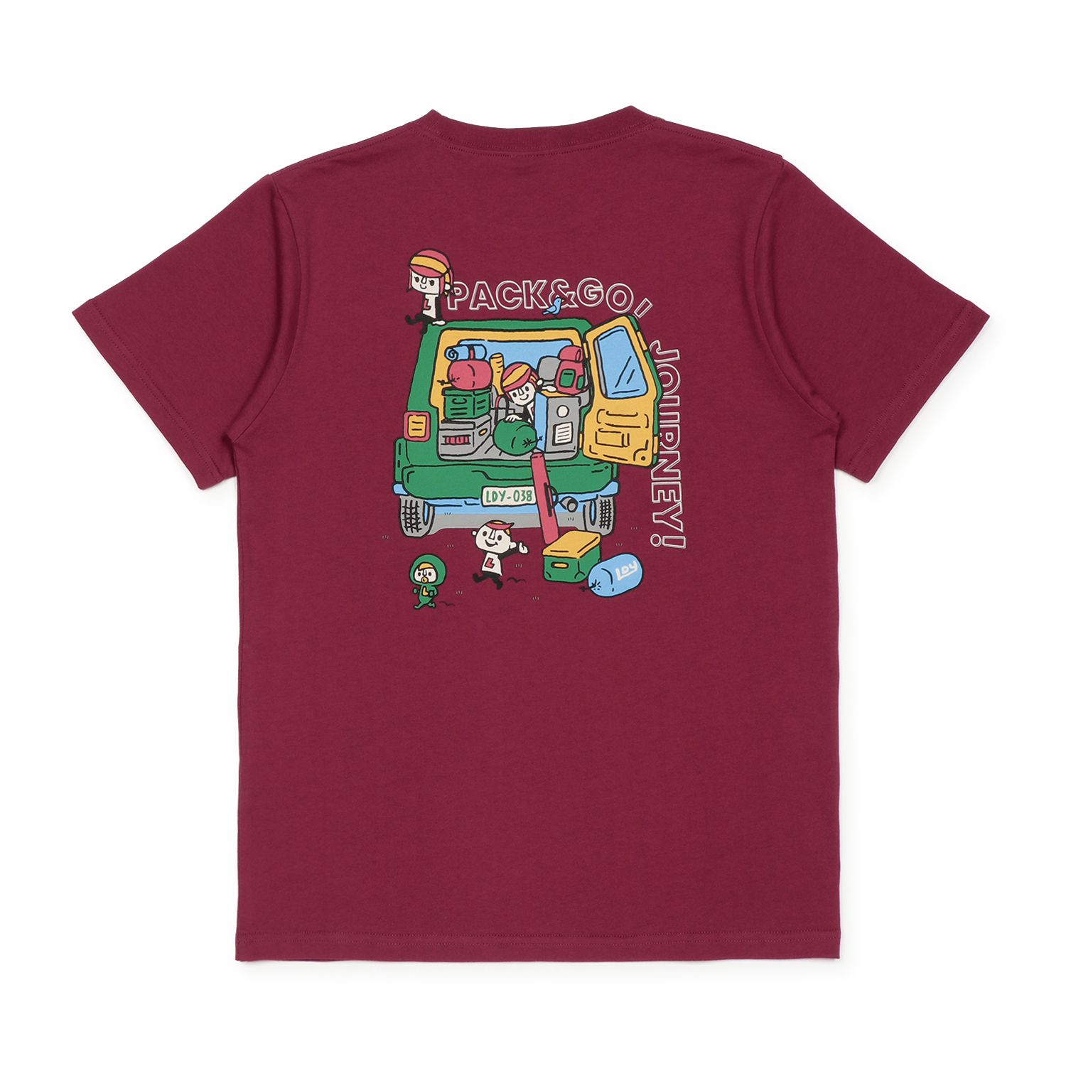 PACK＆GO JOURNEY Tシャツ