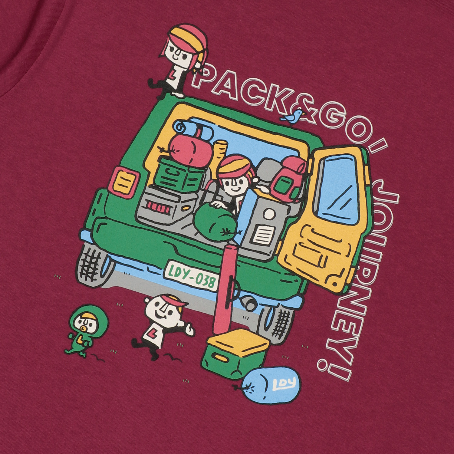 PACK＆GO JOURNEY Tシャツ