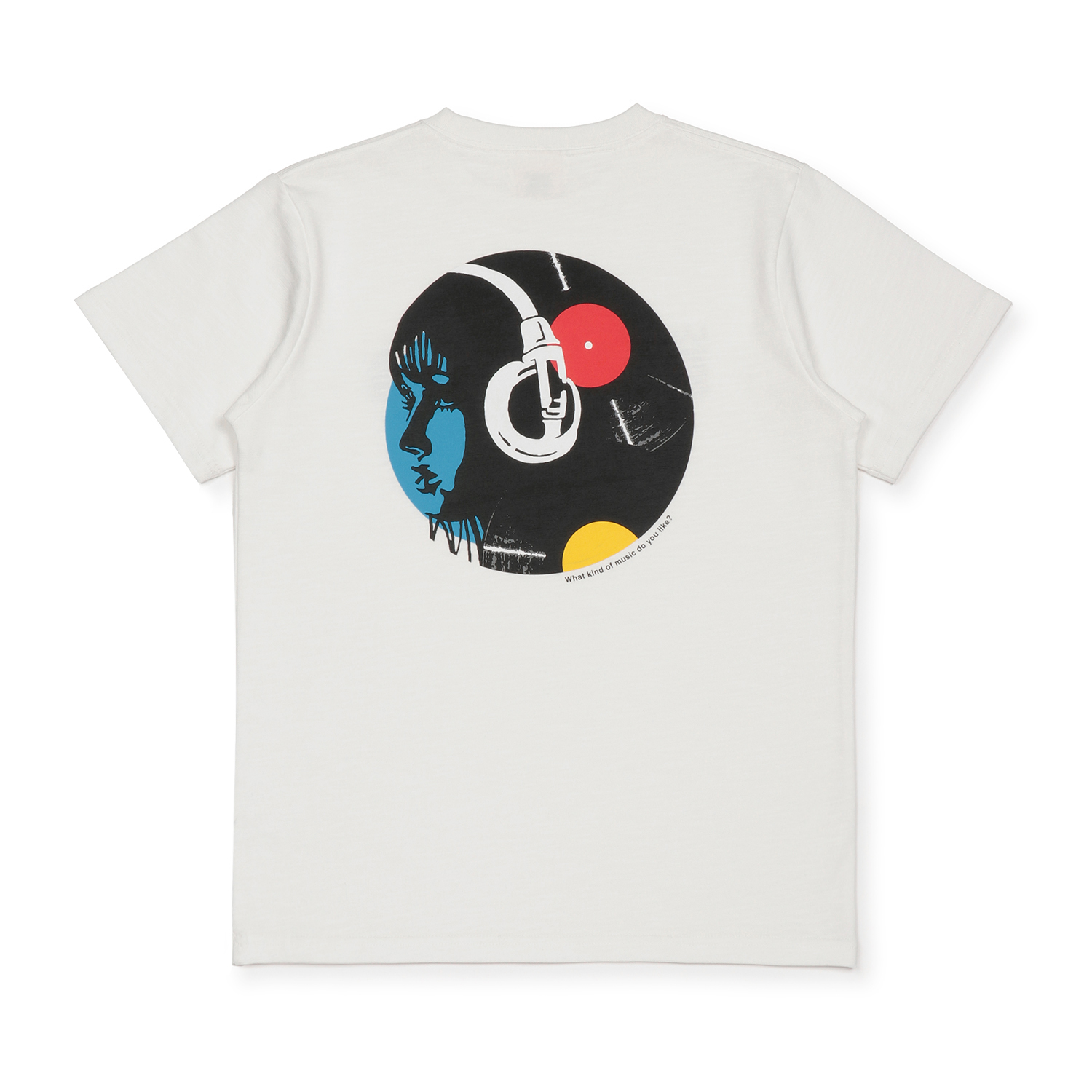 WONDER LAUNDRY RECORD＆HEADPHONE スラブTシャツ