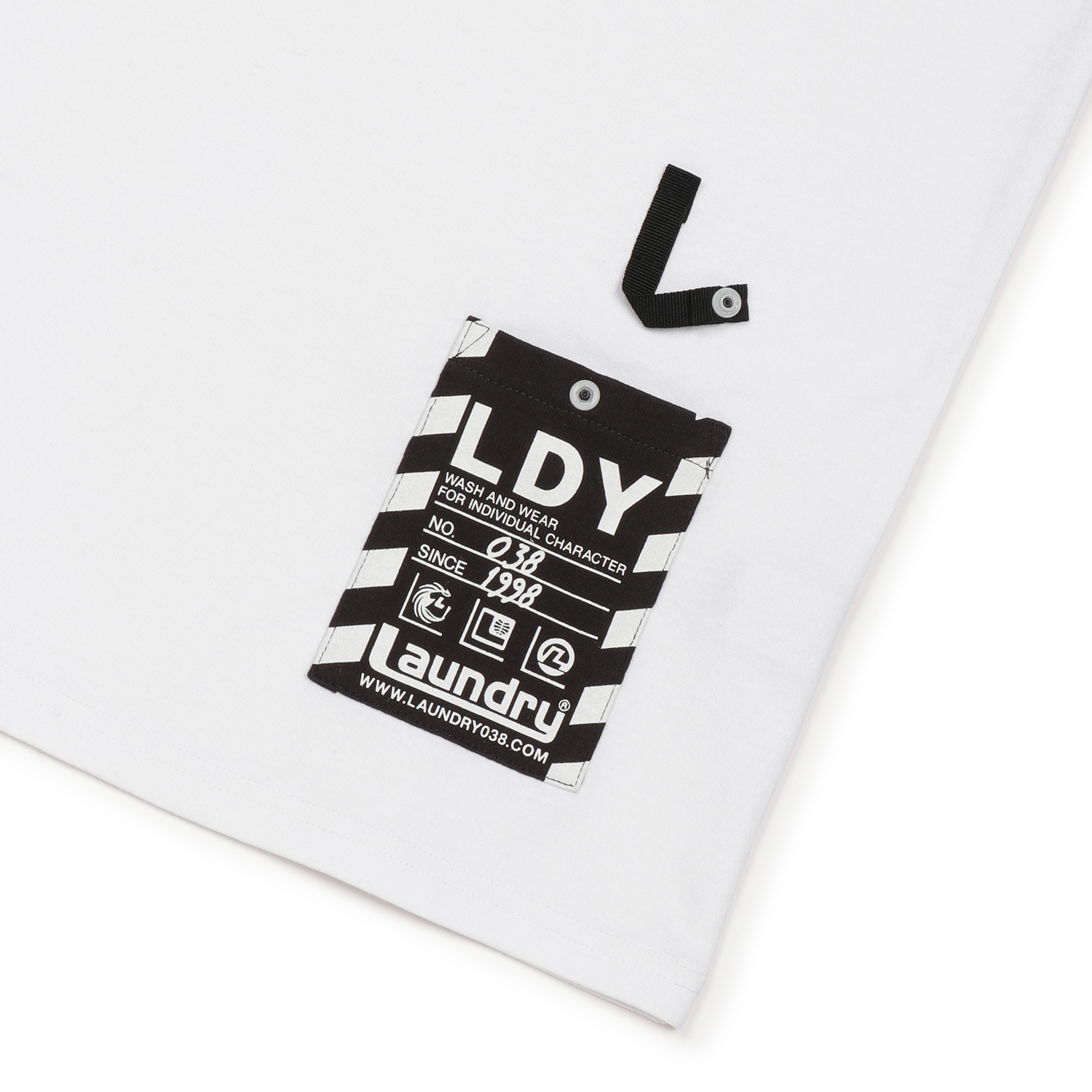 LUGGAGE TAG LIKE ポケットTシャツ