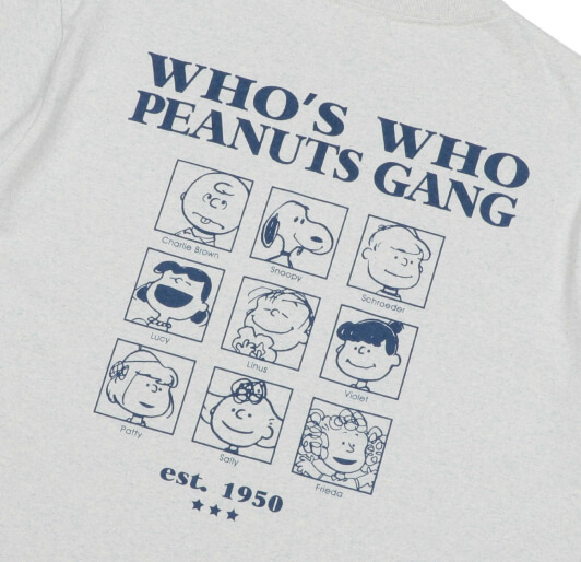 PEANUTS COLLECTION｜ランドリーTシャツ公式通販