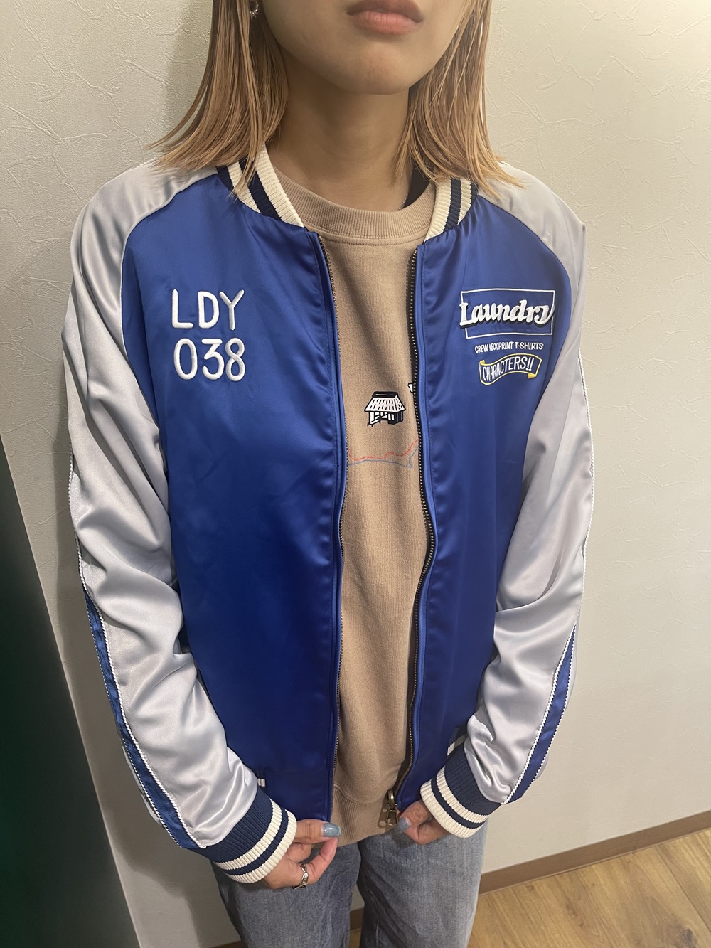 ランドリー laundry スカジャン(リバーシブル) 4SEASONS リバーシブルスカジャン｜ランドリーTシャツ公式通販