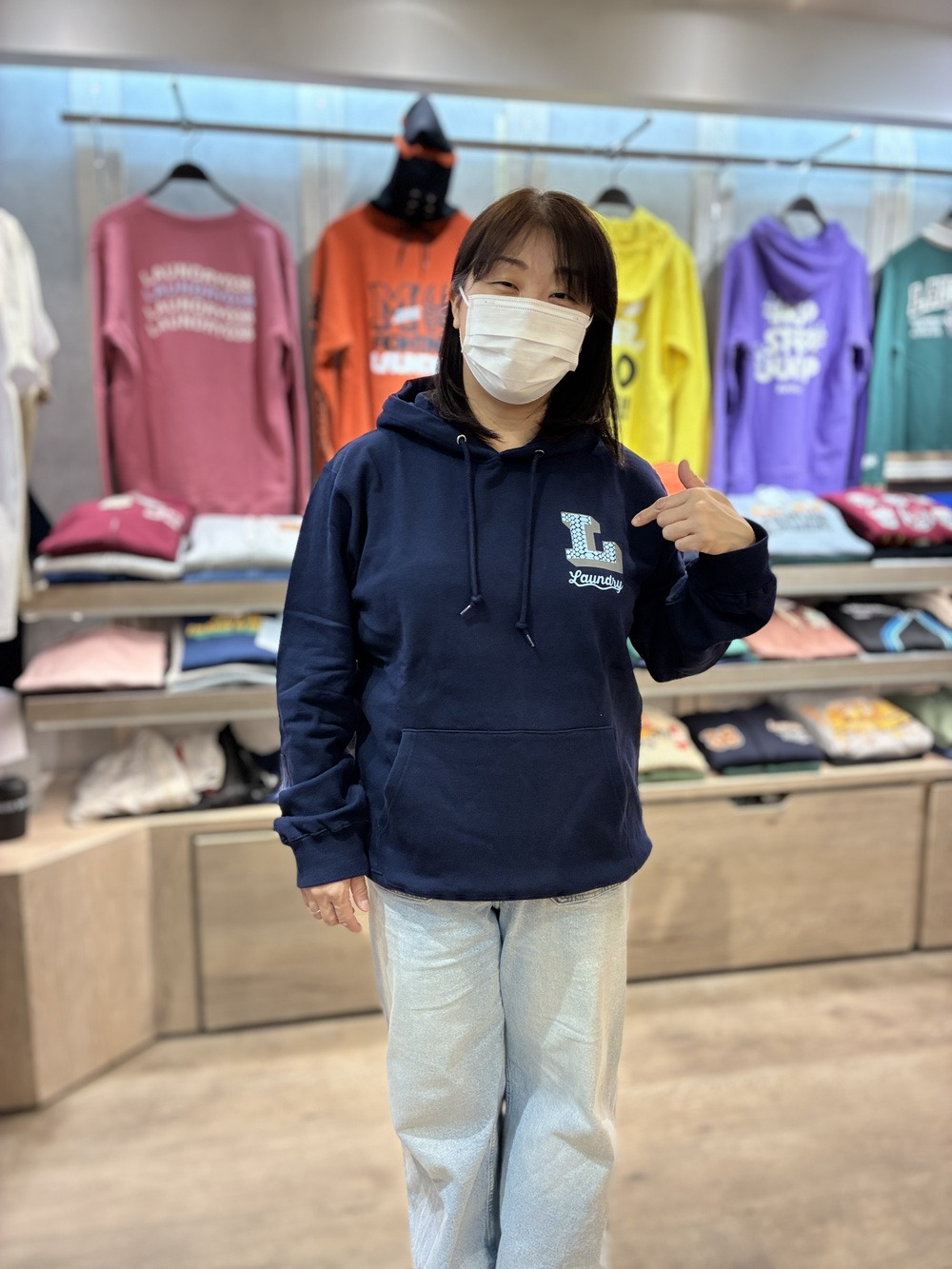 【新品未開封】ランドリーTシャツ 【Rumania Montevideo】 新品未開封】コインランドリーTシャツ 【Rumania Montevideo】