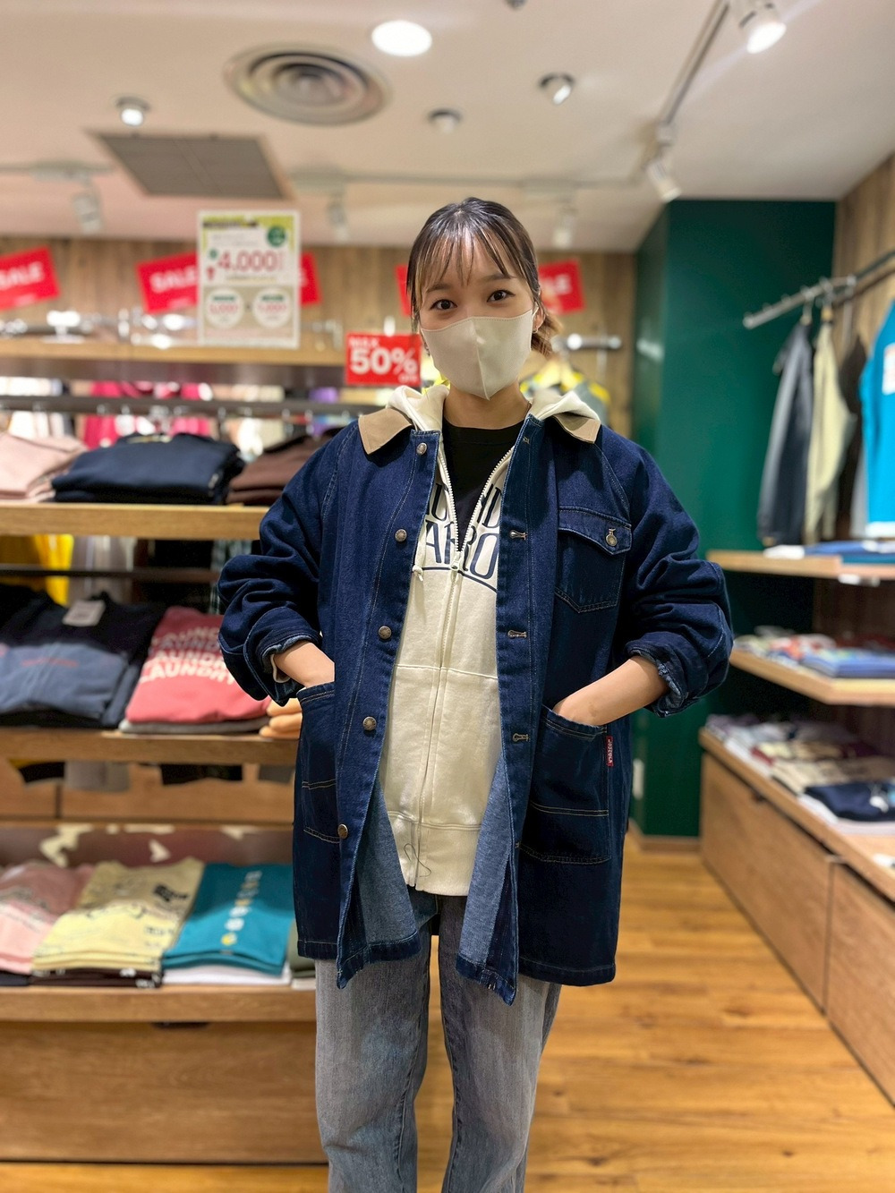 カラーデニムカバーオール」を使ったコーディネート | コーディネート