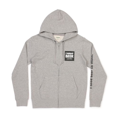 NO BEER NO LIFE 2024 ZIPパーカー｜ランドリーTシャツ公式通販