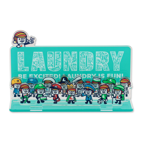 LAUNDRY LAND アクリルジオラマ｜ランドリーTシャツ公式通販