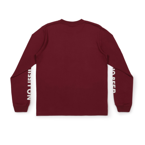 NO BEER NO LIFE ロングスリーブTシャツ 2023AW｜ランドリーT