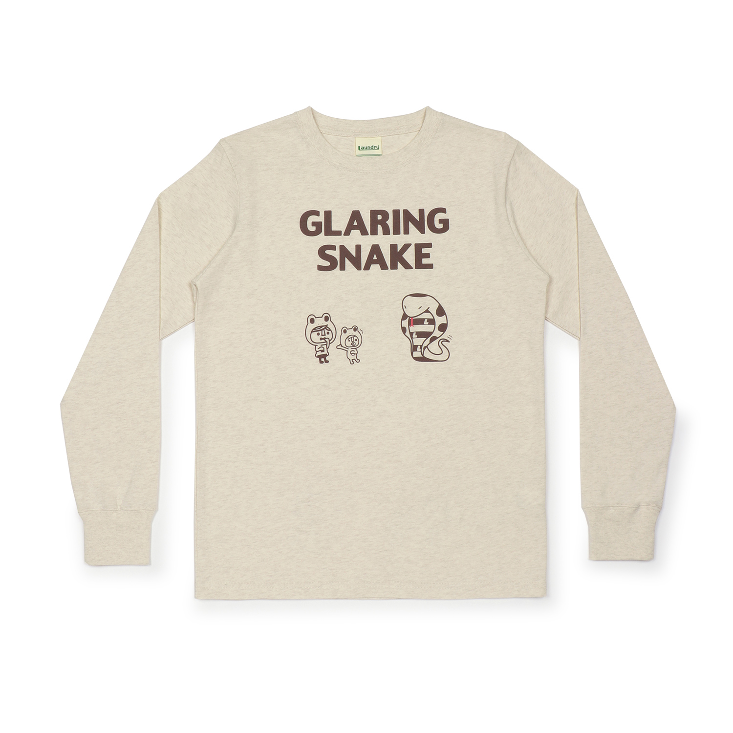 GLARING SNAKE ロングスリーブTシャツ｜ランドリーTシャツ公式通販