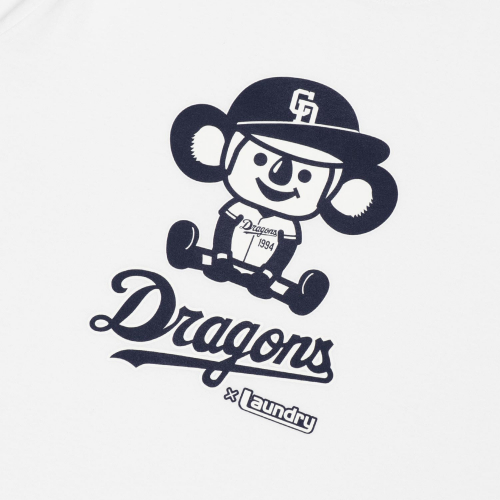 中日ドラゴンズ×Laundry ドアラBOY Tシャツ2025｜ランドリーT
