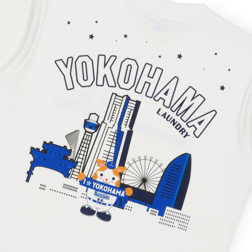 横浜DeNAベイスターズデザインTOWN Tシャツ2025｜ランドリーT