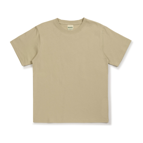 Goodwear｜コットン クルーネック 長袖 リブ プルオーバー ロンT