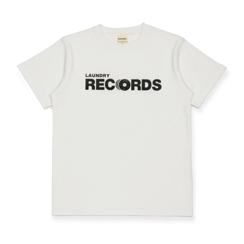 WONDER LAUNDRY RECORD＆HEADPHONE スラブTシャツ｜ランドリーT