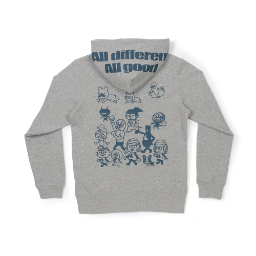 ALL STARグラフィックZIP パーカー｜ランドリーTシャツ公式通販